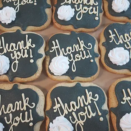 Thank you cookies