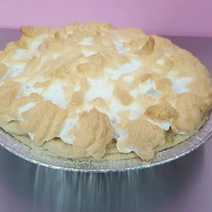 A meringue pie